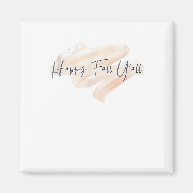 It’s Fall Y’all Beagle Cute Dog Lover Fall Thanksg Magnet (Front)