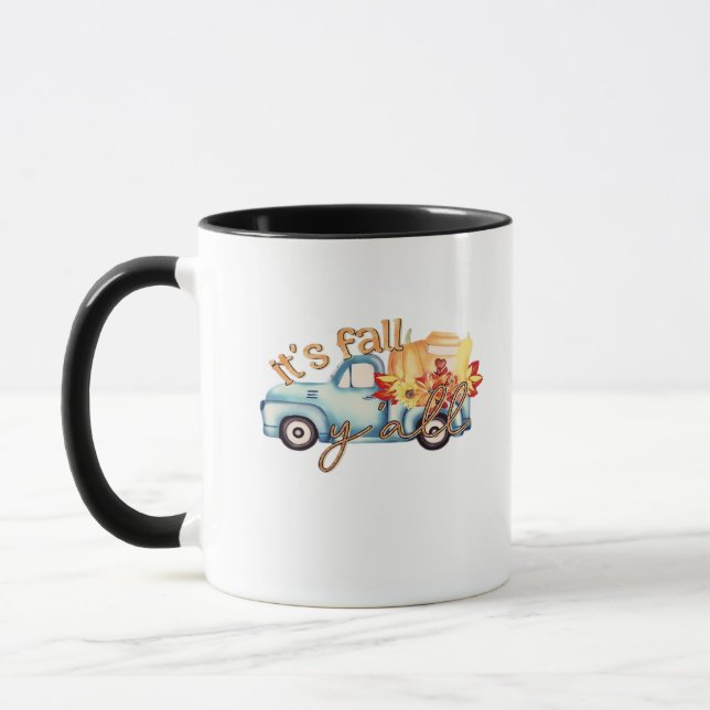 It’s Fall Y’all Casual Funny Mug (Left)