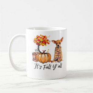 It’s Fall Y’all Chihuahua Dog Halloween Coffee Mug