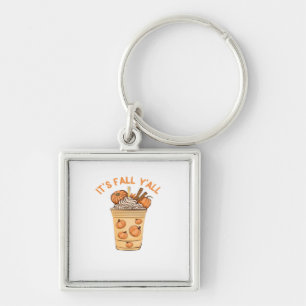 It’s Fall Y’all Cool Retro Key Ring