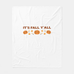 It’s Fall Y’all Creative Art Fleece Blanket
