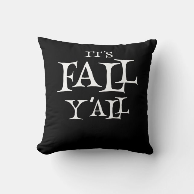 It’s Fall Y’all Creative Casual Style Cushion (Front)
