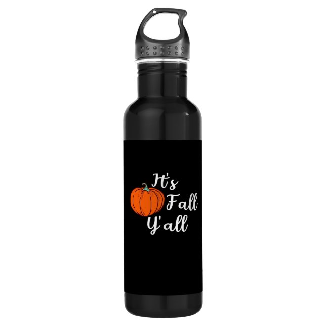 It’s Fall Y’all Cute Fall Aesthetic Style 710 Ml Water Bottle (Front)