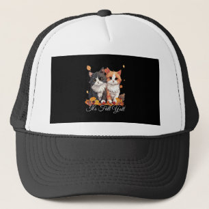 It’s Fall Y’all Cute Kittens Trucker Hat