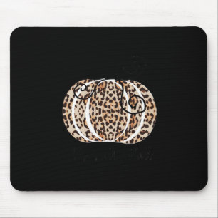 It’s Fall Y’all Cute Leopard Print Pumpkin Fashion Mouse Pad