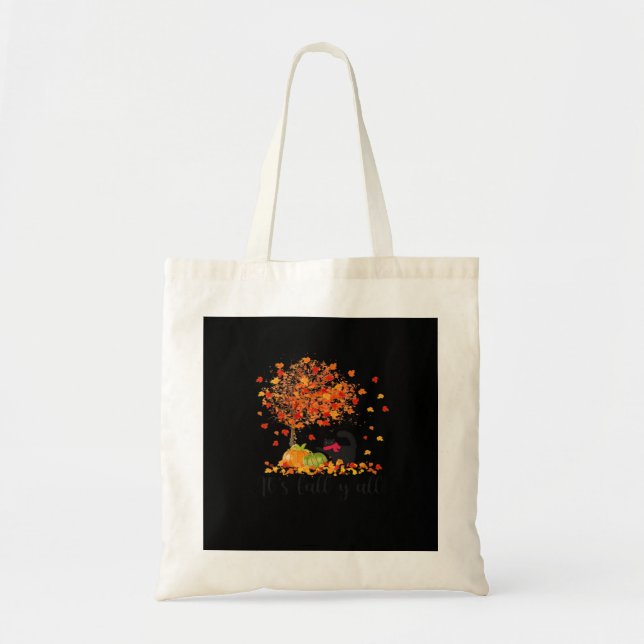 It’s Fall Y’all Cute Lovers Thanksgiving Tote Bag (Front)