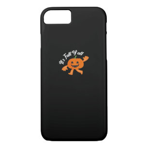 It’s Fall Y’all Cute Pumpkin Illustration iPhone 8/7 Case