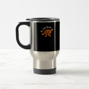 It’s Fall Y’all Cute Pumpkin Illustration Travel Mug
