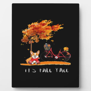 It’s Fall Y’all Dachshund Autumn Costume Plaque