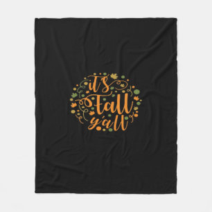 It’s Fall Y’all Essential Creative Casual Fleece Blanket
