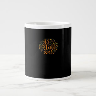 It’s Fall Y’all Funny Trendy Style Large Coffee Mug