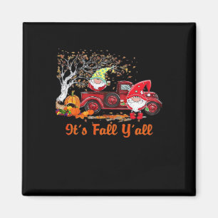 It’s Fall Y’all Gnomes Pumpkin Spice Magnet