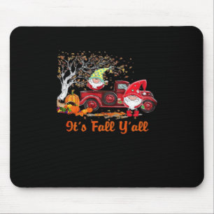 It’s Fall Y’all Gnomes Pumpkin Spice Mouse Pad