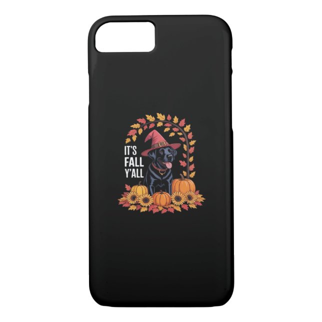 It’s Fall Y’all Halloween Thanksgiving Funny Quote Case-Mate iPhone Case (Back)