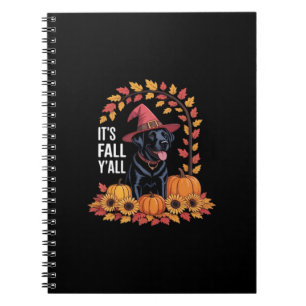 It’s Fall Y’all Halloween Thanksgiving Funny Quote Notebook