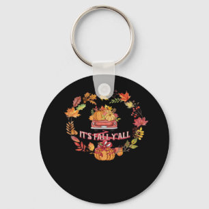 It’s Fall Y’all Harvest Road Key Ring