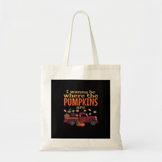 It’s Fall Y’all, Hello Autumn Pumpkin Tote Bag (Front)