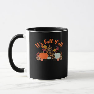It’s Fall Y’all Hello Fall Happy Autumn Thanksgivi Mug