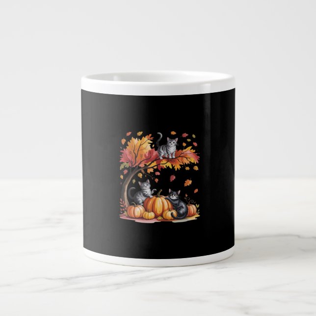 It’s Fall Y’all Minimal Clean Large Coffee Mug (Front)