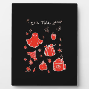 It’s Fall Y’all Minimal Clean Plaque