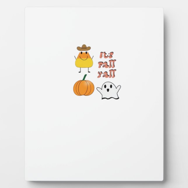 It’s Fall Y’all Minimal Clean Plaque (Front)