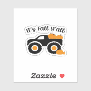 It’s Fall Y’all Monster With Pumpkins Graphic Desi