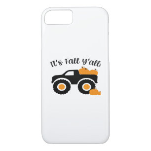 It’s Fall Y’all Monster With Pumpkins Graphic Desi iPhone 8/7 Case