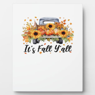 It’s Fall Y’all Pumpkin Autumn Tree Hello Fall Wom Plaque