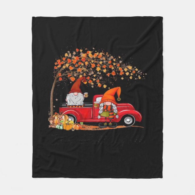It’s Fall Y’all Pumpkin Halloween Fleece Blanket (Front)