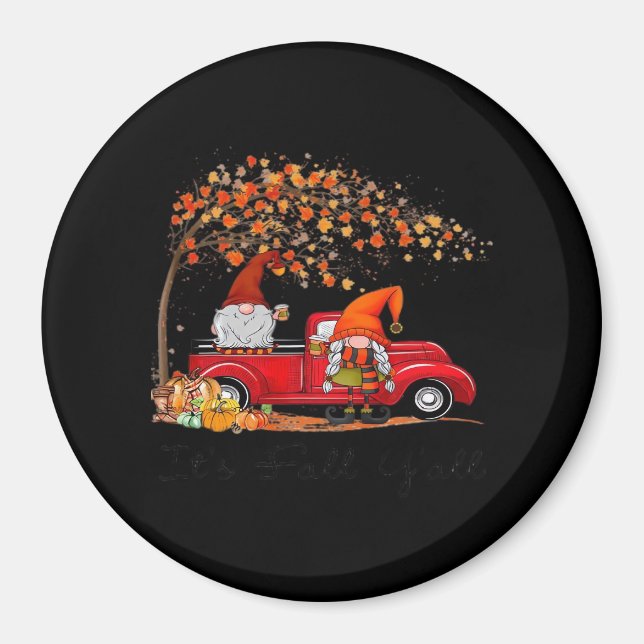 It’s Fall Y’all Pumpkin Halloween Magnet (Front)