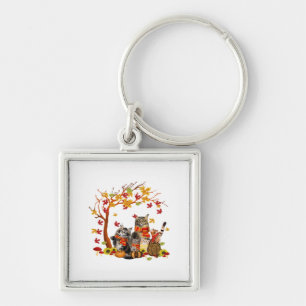 It’s Fall Y’all Pumpkin Lover Halloween Thanksgivi Key Ring