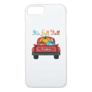 It’s Fall Y’all Pumpkin Red iPhone 8/7 Case