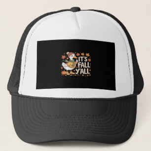 It’s Fall Y’all Retro Classic Trucker Hat