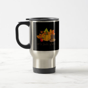It’s Fall Y’all Retro Style Travel Mug