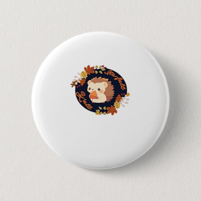 It’s Fall Y’all Simple Clean 6 Cm Round Badge (Front)