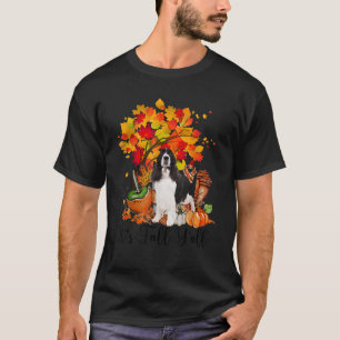 It s Fall Y all Springer Spaniel Dog Halloween Tha T-Shirt