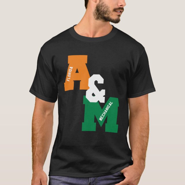 It s FAMULY A&M Collegiate Letter HBCU Pride T-Shirt (Front)
