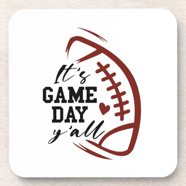 It’s Game Day. Sports.  Coaster (Front)