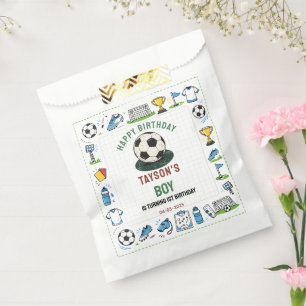 It’s Game Time Soccer 1st Birthday – Fun Kids Favour Bag