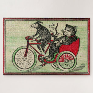 It’s good to be the cat jigsaw puzzle