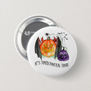 It’s Halloween time 6 Cm Round Badge