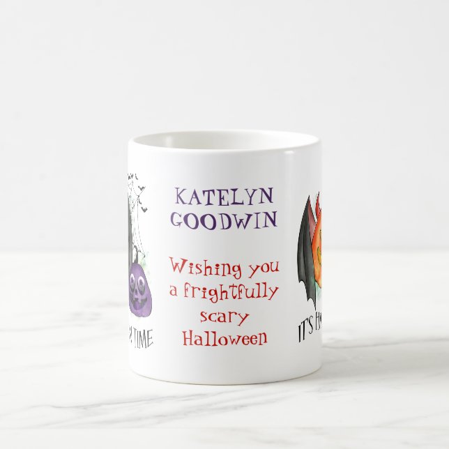It’s Halloween time custom Coffee Mug (Center)
