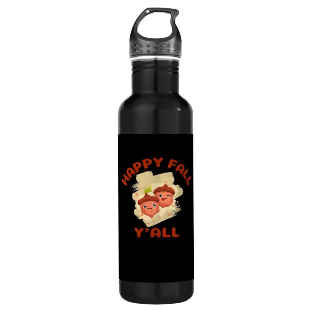 It’s Happy Fall Y’all Creative Casual 710 Ml Water Bottle (Front)