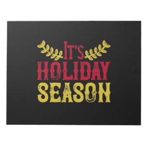 It’s Holiday Season Notepad