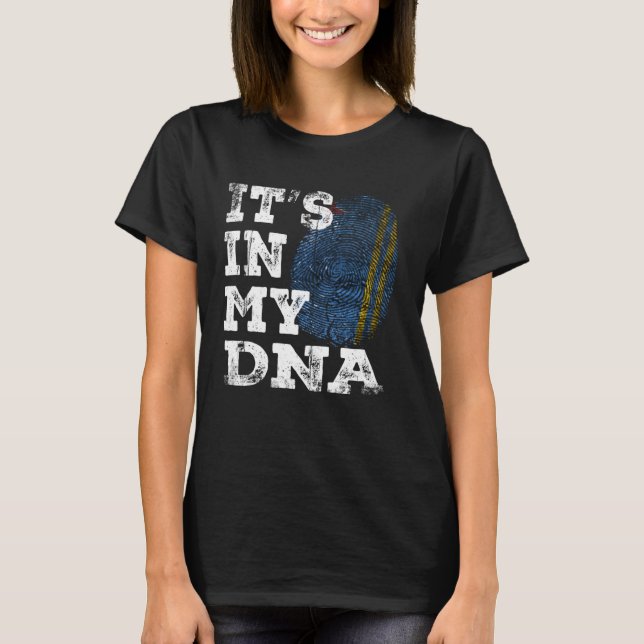 It s In My DNA Aruban  Proud Aruba Flag  Aruba T-Shirt (Front)