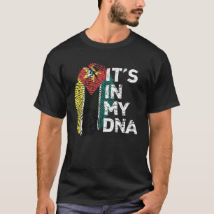 It s In My DNA Awesome Mozambique Heritage Apparel T-Shirt