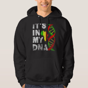 It S In My Dna  Black Pride Black  Proud Roots 202 Hoodie