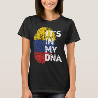 It s In My DNA Colombian Pride Heritage T-Shirt