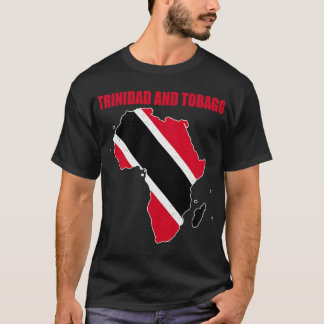 It_s In My DNA Flag Of Trinidad And Tobago Afro Me T-Shirt