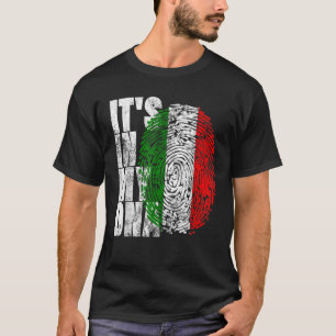 It s In My DNA Italian Gift Sicilian Pride Italia  T-Shirt